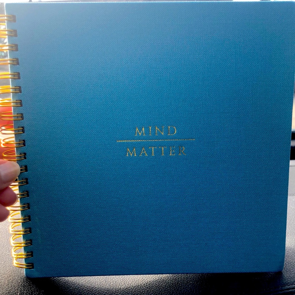 Mara-Mi Mind Over Matter Goal Setting Journal/ Notebook